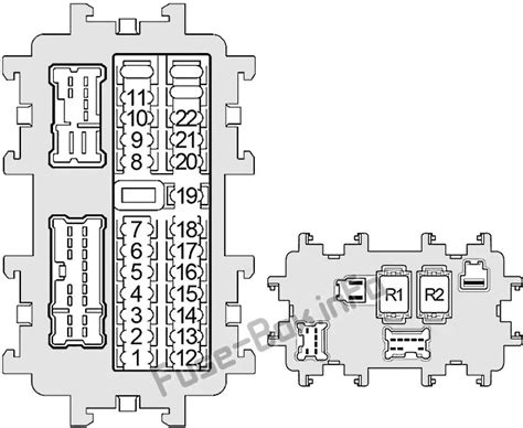 2006 Nissan Xterra fuse diagram